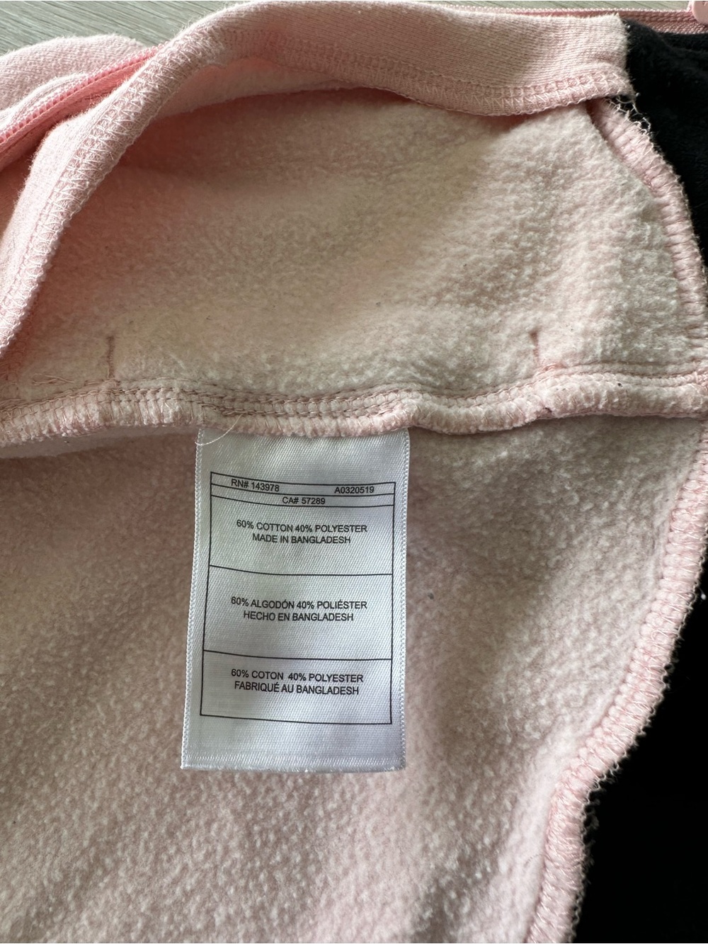 Puma Girls Zip Up Sweatshirt Pink 24M EUC - Picture 4 of 5